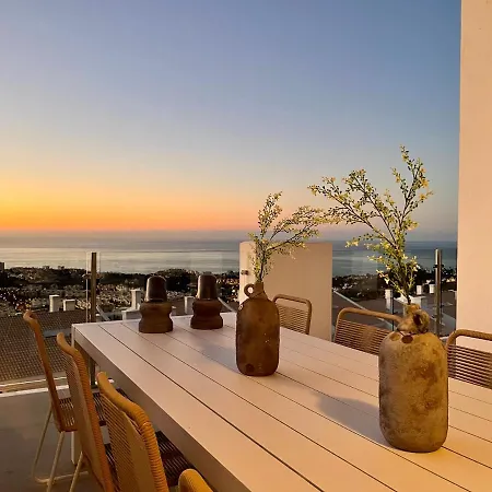 Apartment Bayview -superb Luxurious Sea View Penthouse With Private Hot Tub By Solrentspain Benalmadena