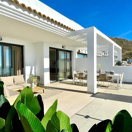 Apartment Bayview -superb Luxurious Sea View Penthouse With Private Hot Tub By Solrentspain Benalmadena